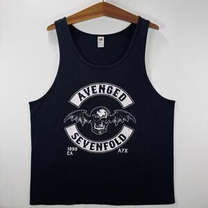 Avenged Sevenfold “Deathbat” Black Tank Top - XL